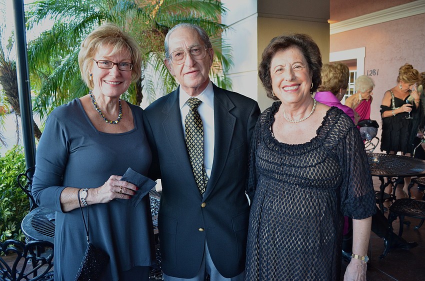 Janet Huelster, Bert Fivelson and Marcia Frankel
