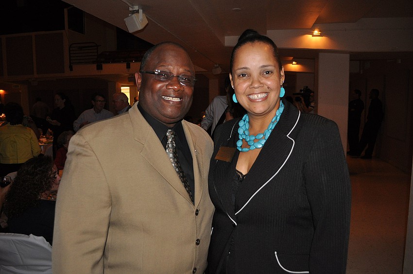 Johnny Hunter and Melissa Robinson