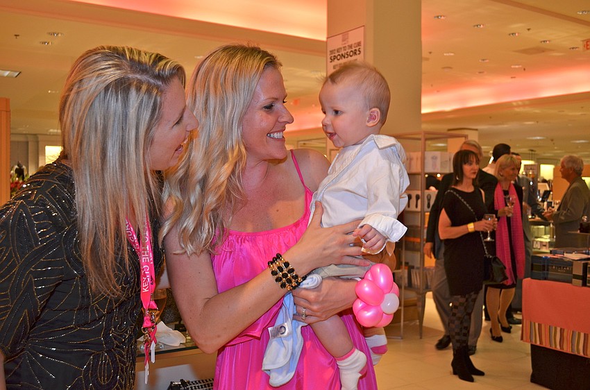 Ashley Jantzen and Natalie Lehman with Brody