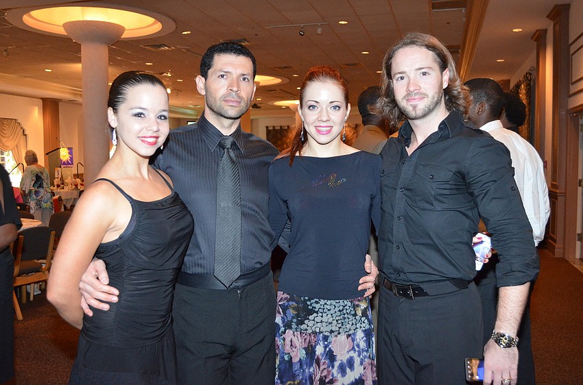 Amanda Jordan, Luis PeÃ±a, Alisa Burkina and Chuck Cunningham