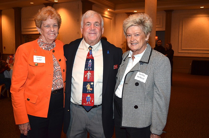 Ginger Judge, Dr. Hal Hedley and Dorothy McNicol