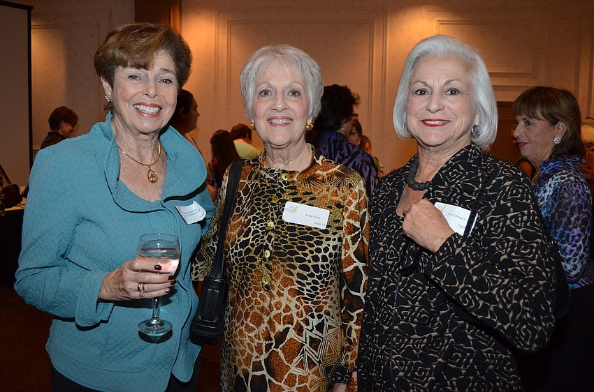 Co-Chairwoman Irene Kauffman, Andy Frank and Fran Orbach
