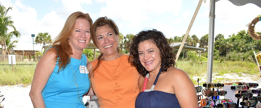 Terri Klauber, Co-Chairwoman Denise Mei and Vanessa Opstal