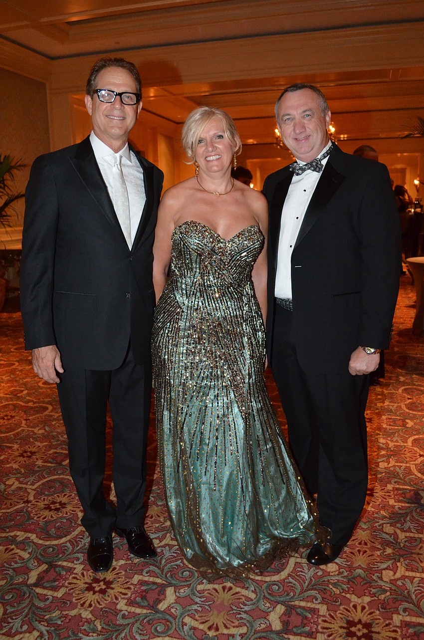 Steve Knopik with Carol and Carl Ritter