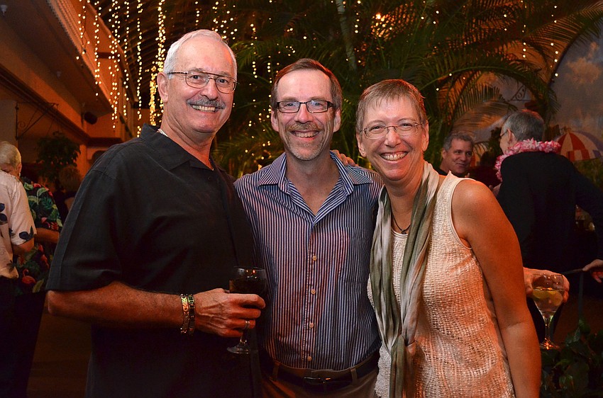 Robert Ladieu, Ed Gaffney and Suzanne Brockmann