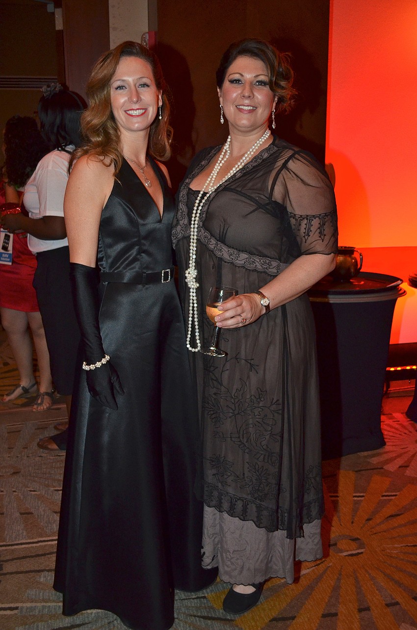 Sarah Lancaster and Keffie Lancaster