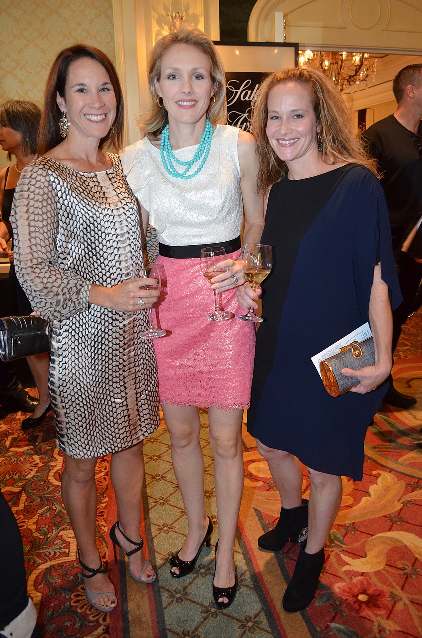 Mary Laux, Meredith McGough and Amy Vanoverbeke