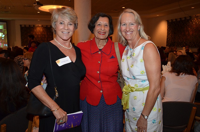 Wendy Leslie, Jennifer Gemmeke and Kim Cornetet