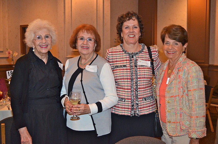 Lee Levins, Sandra Burkin, Bonnie Chapman and Ronda Manasse