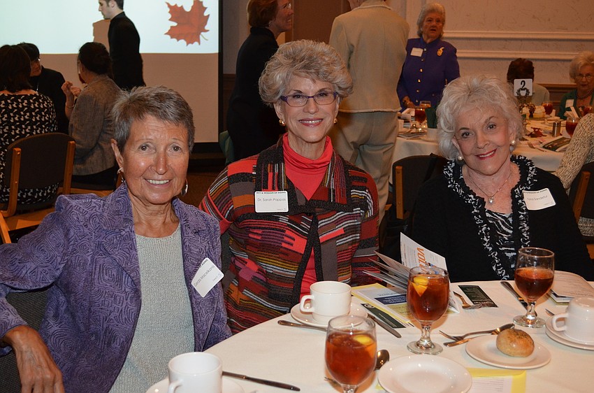 Gerda Maceikonis, Dr. Sarah Pappas and Tana Sandefur