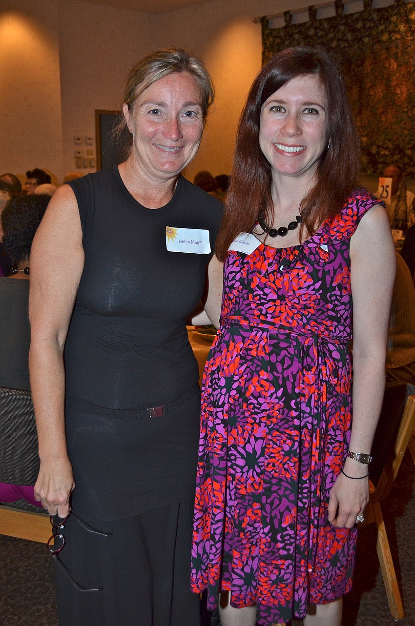 Helen Magill and Nan Gould