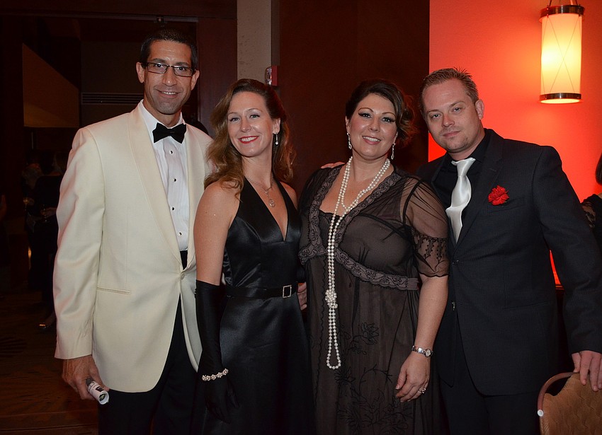 Eric Massey, Sarah Lancaster, Keffie 
Lancaster and Gaetan Daskalides