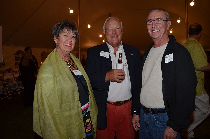 Nancy and John Maypole with Clark