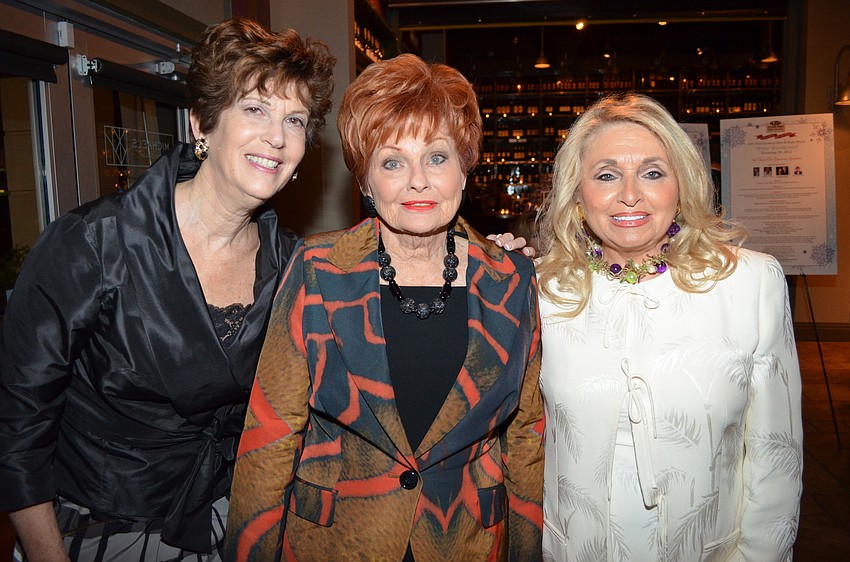 Laura McCabe, Mary Ann Robinson and Ida Zito