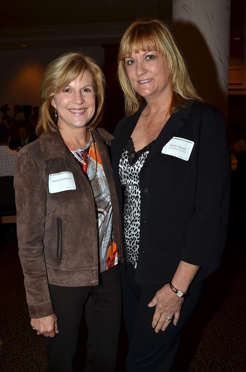 Janet McIntyre and Kristin Elwell