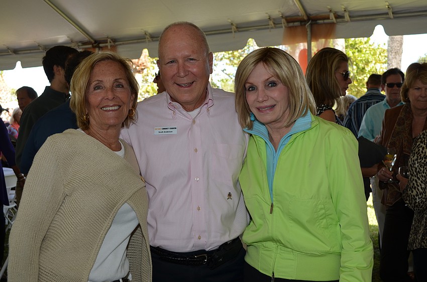 Susan McLeod, Scott Anderson and Hillary Steele