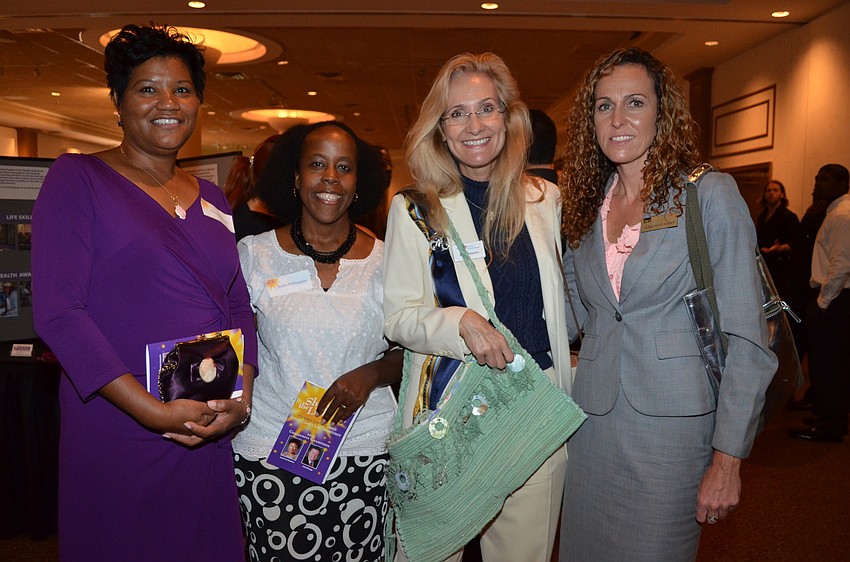 Renae Metters, Thetu Kishoiyian, Susan Atherton and Alisa Westberry