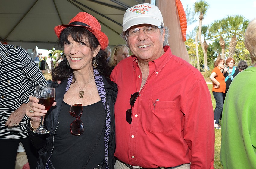 Carolyn Michel and Hermitage Artist Retreat Executive Director Bruce Rodgers