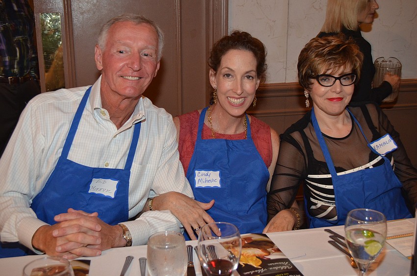 Ed and Cindy Mihevic wth Kamala Prahl