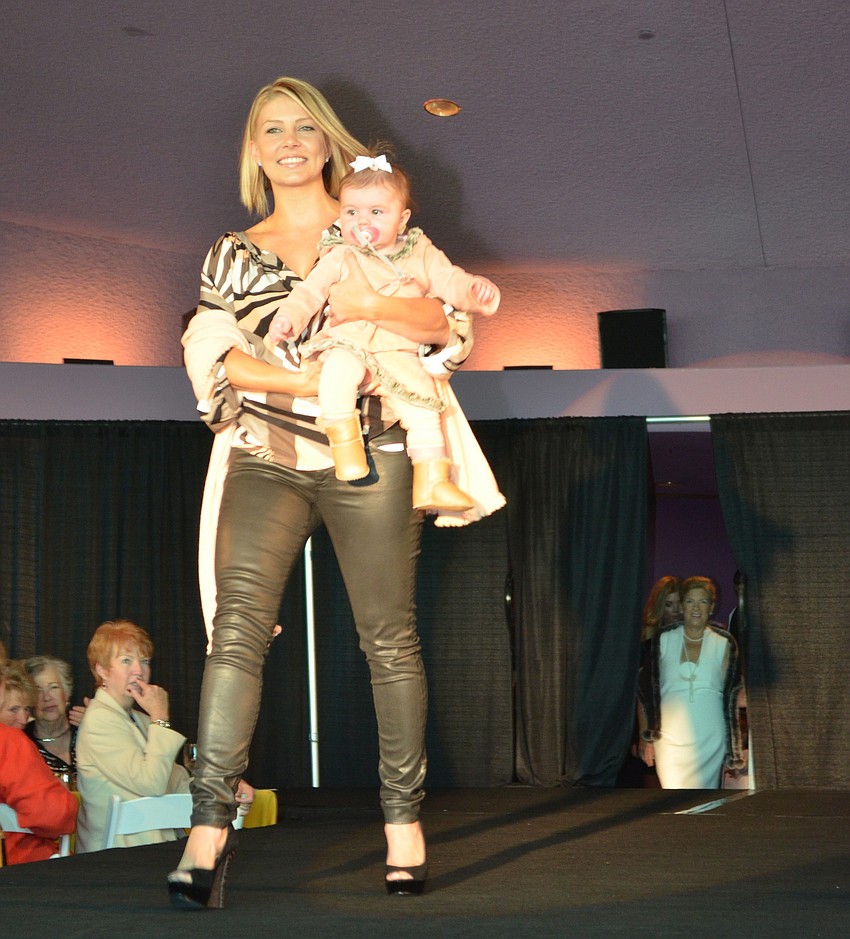 Models sauntered down the runway with fashions from venues such as Foxy Lady, Dream Weaver and June Simmons