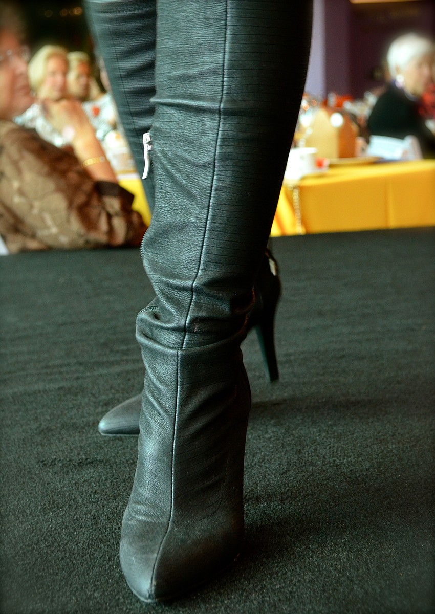 Models sauntered down the runway with fashions from venues such as Foxy Lady, Dream Weaver and June Simmons