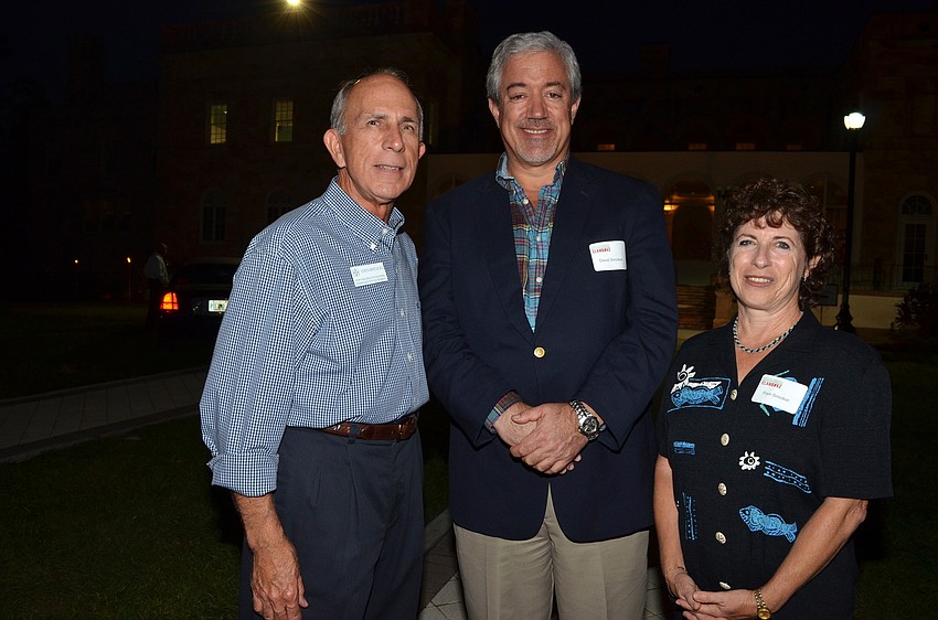 Clint Monts De Oca with David and Pam Smolker