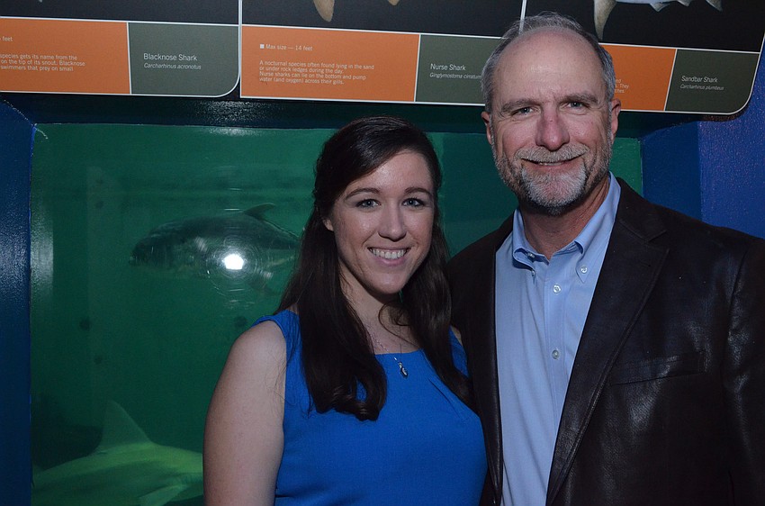 Ashley Morrison with her father, Lowe Morrison