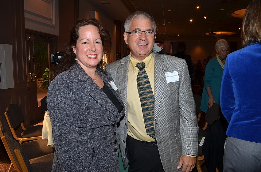 Jennifer Moss and Dr. Brad Lerner