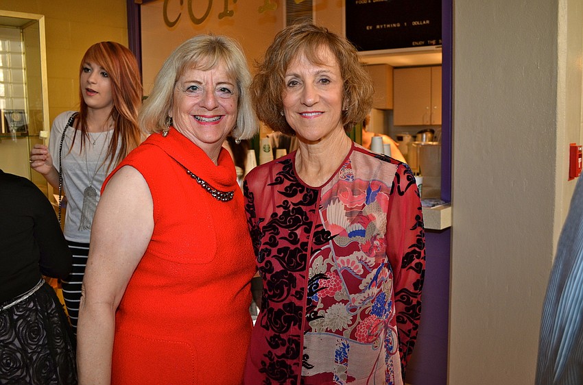 Marian Moss and Sheila Weiss