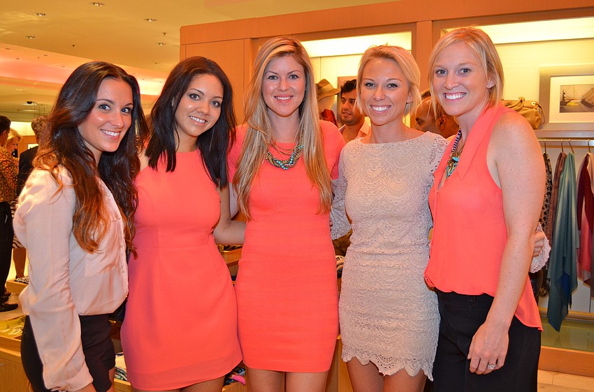 Jen Mullen, Lana King, Kelly Crawford, Elizabeth Murray and Samantha Beebe