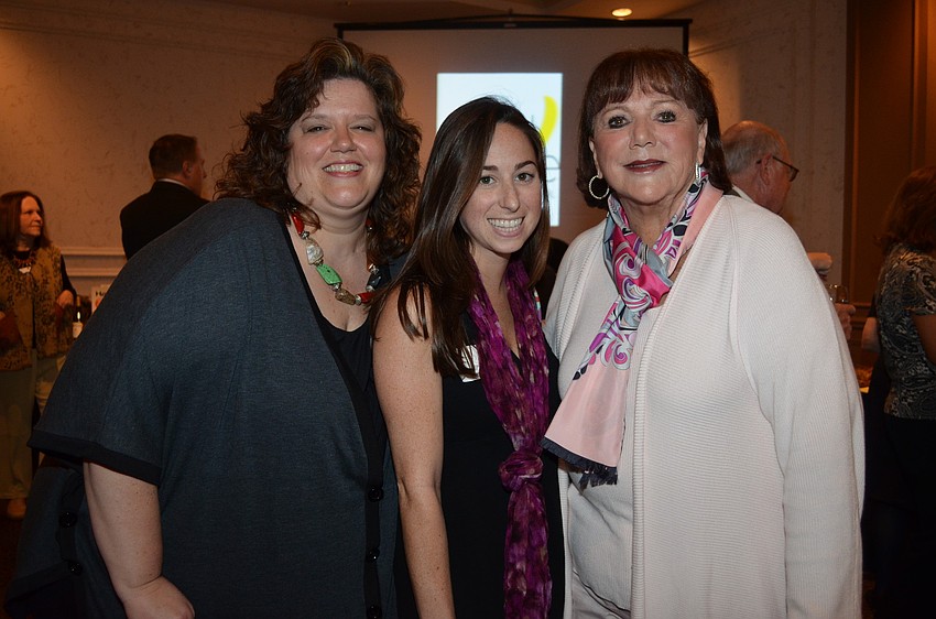 Kim Mullins, Sarah Wertheimer and Helen Glaser