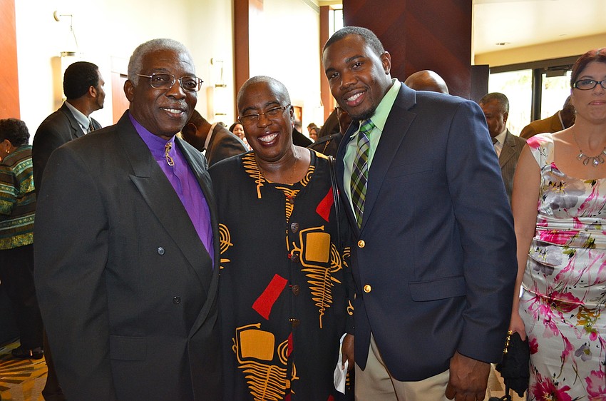 Euline Myrick Sr., Carolyn Mason and Jeff Douglas