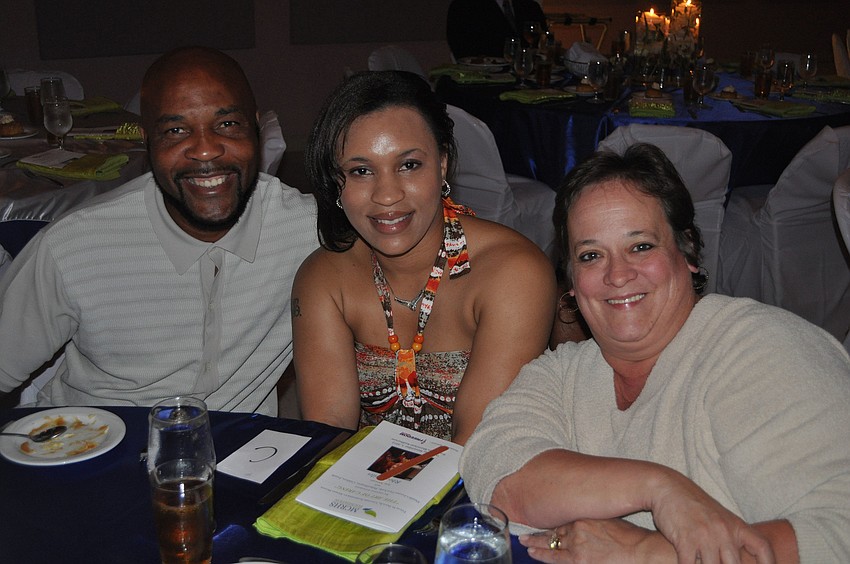 Chris and Randi Myrick with Lorrie Porter