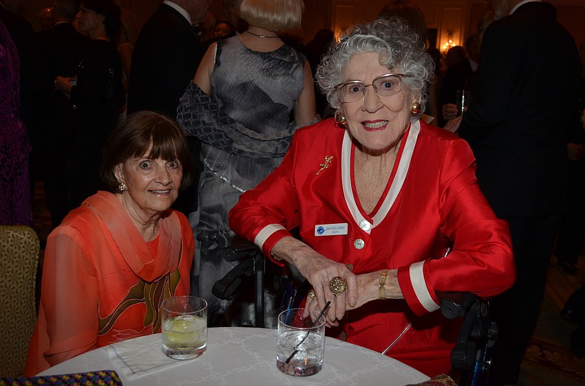 Ellie Neal and Jean Hendry