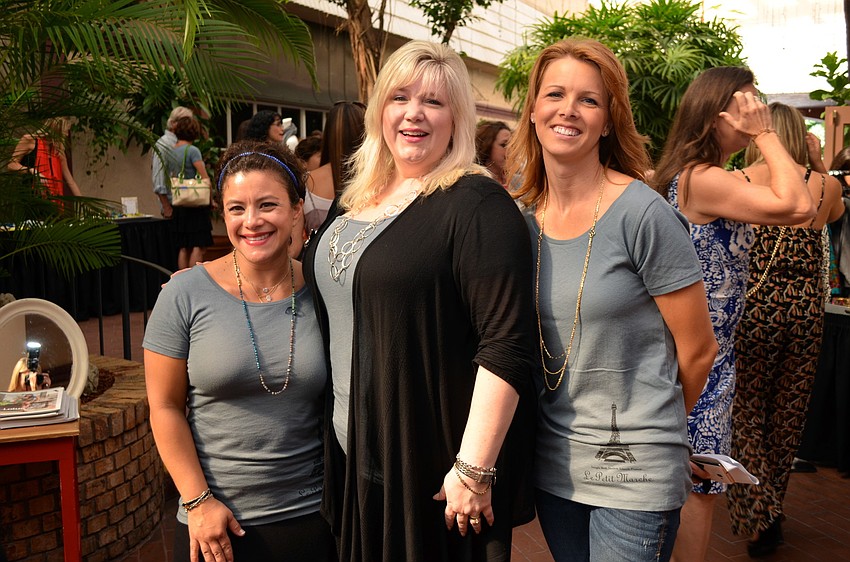 Co-Chairwomen Vanessa Opstal, Dina Smith and Kristina Engelsberg