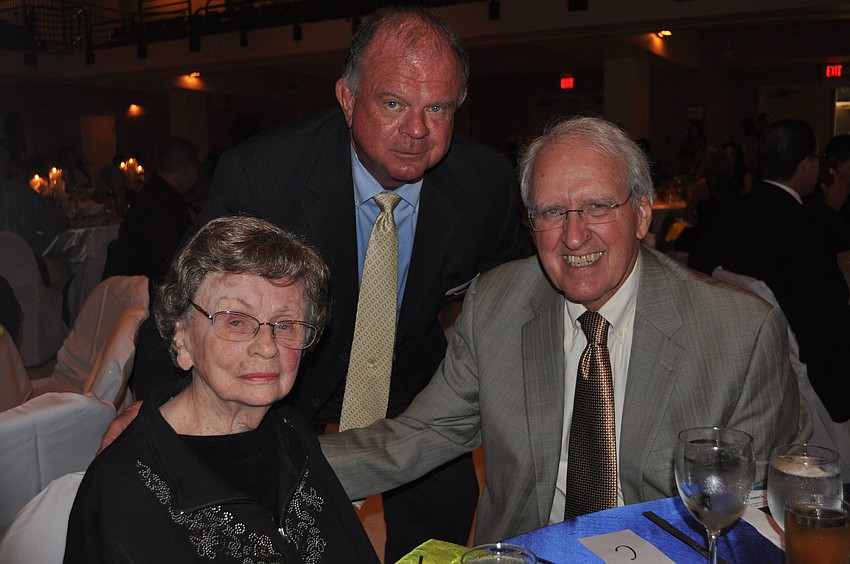 Jeanne Parrish, Paul Parrish and Dan Miller