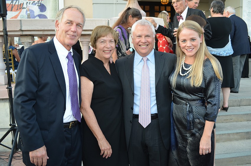 John and Nora Patterson with Carlos and Janelle Beruff