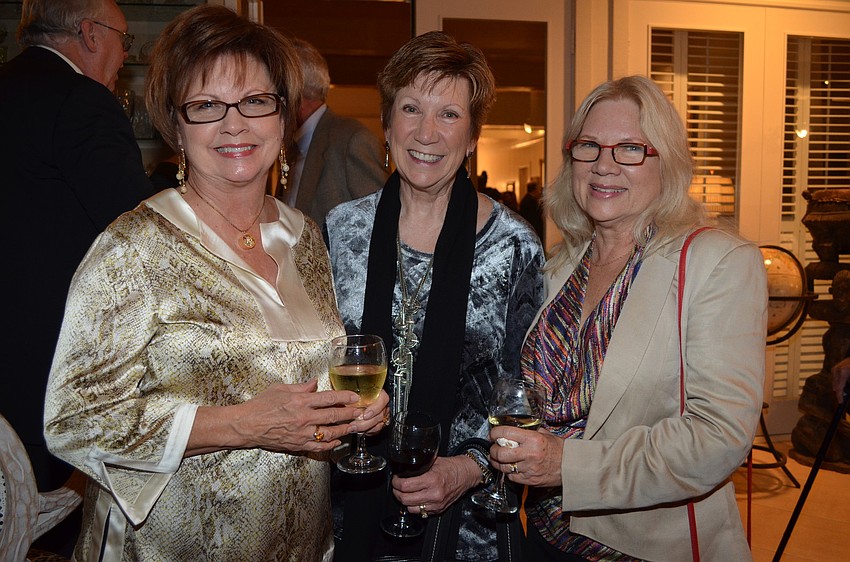 Marie Pender, Rose Carlson and Linda Beavers