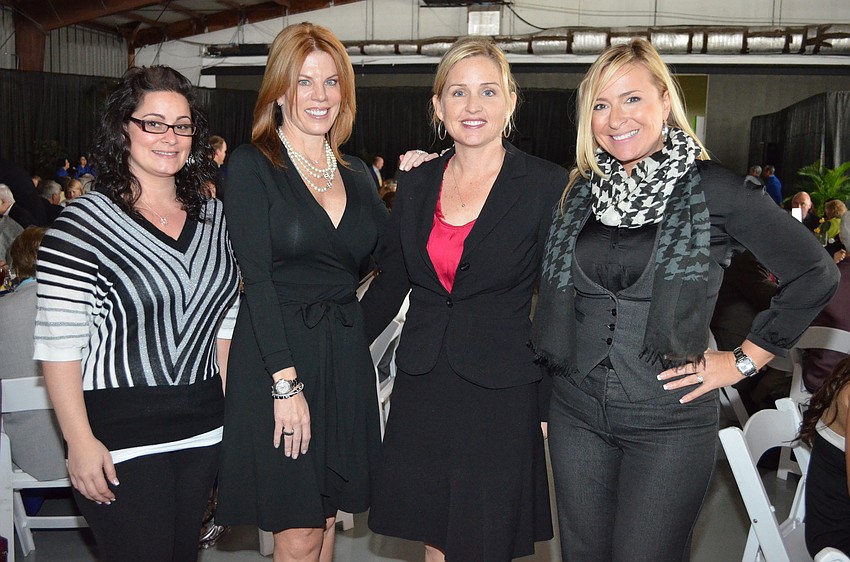 Tiffany Penge, Renee Phinney, 
Jenn McAlister and Allison Imre