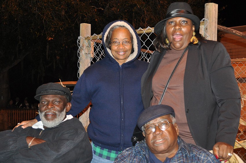 Tony Shinholster, Connie Shinholster, Gwendolyn Campbell and George Baker
