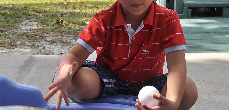 Gabriel Rodriguez chose a ball over a book.