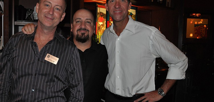 Celebrity bartenders Jeffery Kin, Maverick Johnson and John Chapman