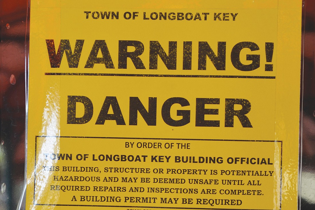 Longboat Key Building Official Wayne Thorne sent a letter to affected Colony Beach & Tennis Resort officials Sept. 12, informing them that ProNet Group Inc., a firm hired by Citizens Property Insurance to inspect the building, discovered major concerns.