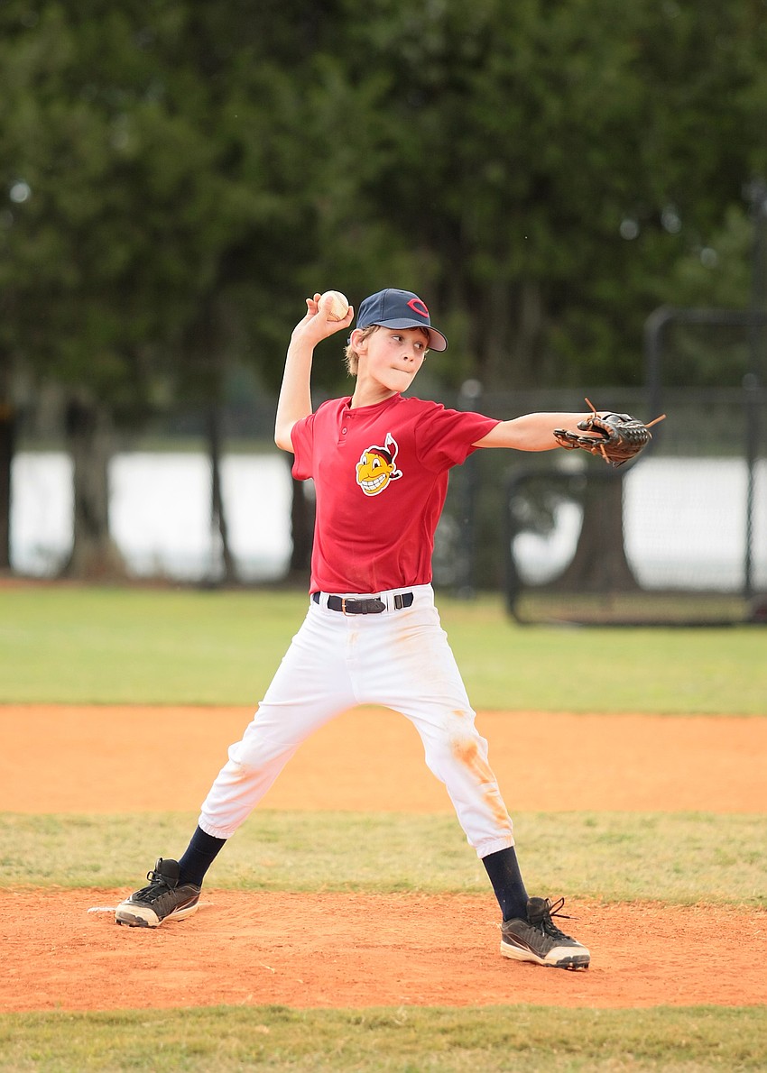 Ian McLean got the call on the mound for the Indians.