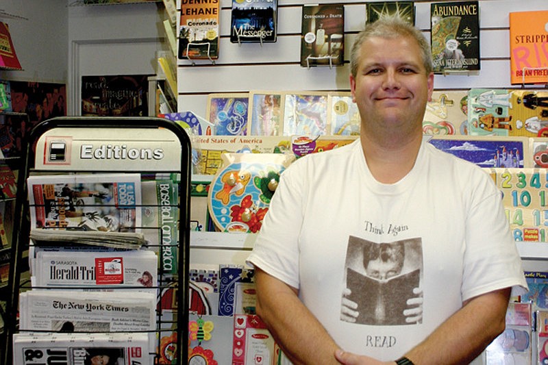 Circle Books owner Eric Lamboley, pictured in 2006.