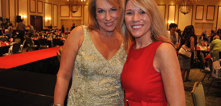 Event Chairwoman Marianne LeBar with Sylvia Millar