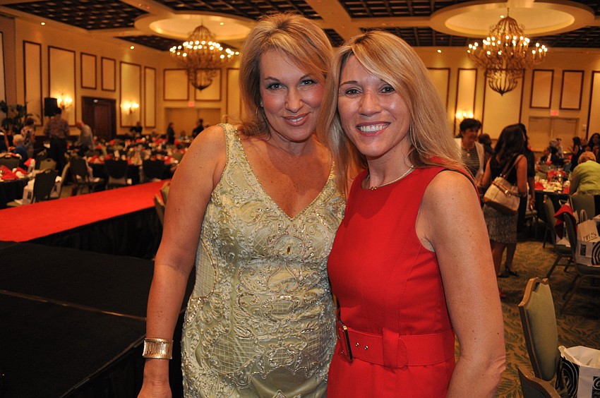 Event Chairwoman Marianne LeBar with Sylvia Millar