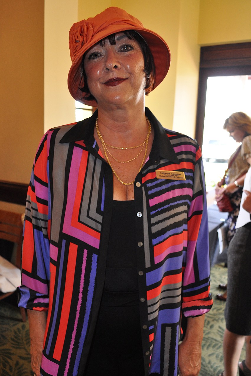 Catherine Lamphier served on the fashion show committee.