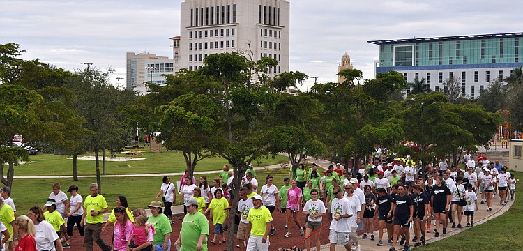 There were more than 1500 people that took part in the 2012 Heart Walk Saturday, Sept. 22 at Payne Park.