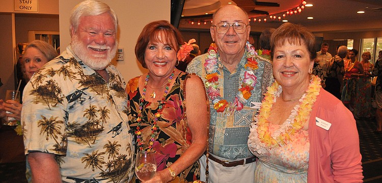Richard Stepp, Rebecca Taylor with Jamo and Kathleen Powell
